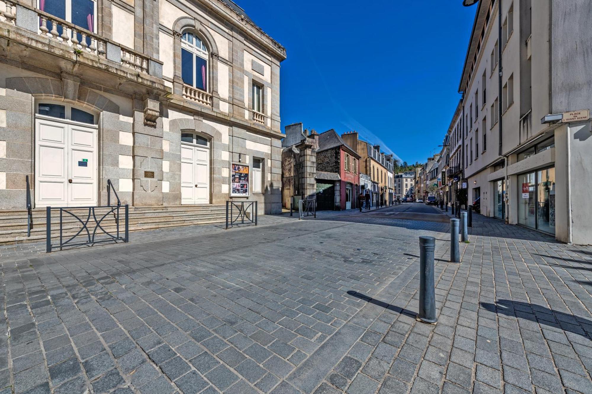 Appartement Du Theatre Morlaix Exterior photo